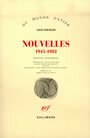 Couverture du livre Nouvelles integrales: 1945-1982 - CORTAZAR JULIO - 9782070729135