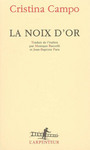 Couverture du livre La noix d'or - CAMPO CRISTINA - 9782070734511