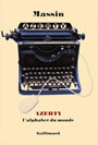 Couverture du livre Azerty l'alphabet du monde - MASSIN - 9782070750702