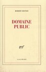 Couverture du livre Domaine public - DESNOS ROBERT - 9782070752607