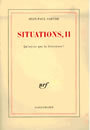 Couverture du livre Situations. 2 : qu'est-ce que la litterature ? - SARTRE JEAN-PAUL - 9782070755608