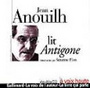 Couverture du livre Jean anouilh lit antigone - ANOUILH JEAN - 9782070770182