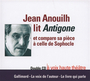 Couverture du livre Jean Anouilh lit Antigone - ANOUILH JEAN - 9782070782864