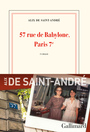 Couverture du livre 57 rue de Babylone, Paris 7e - Saint-André Alix de - 9782072776304