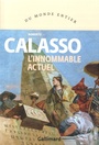 Couverture du livre L'innommable actuel - CALASSO ROBERTO - 9782072797859