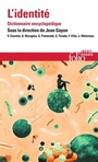 Couverture du livre Identité (L') Dictionnaire encyclopédique - Gayon Jean (dir.) - 9782072834134