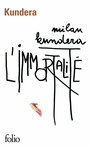 Couverture du livre Immortalité (L') - KUNDERA MILAN - 9782072892806