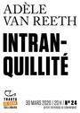Couverture du livre Tracts de Crise (N°24) - Intranquillité - Van Reeth Adèle - 9782072910777