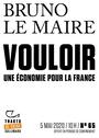 Couverture du livre Tracts de Crise (N°65) - Vouloir. Une économie pour la France - Le Maire Bruno - 9782072913952