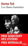 Couverture du livre Choses humaines (Les) - TUIL KARINE - 9782072921117