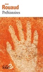 Couverture du livre Préhistoires - ROUAUD JEAN - 9782072969003