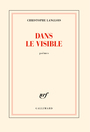 Couverture du livre Dans le visible - Langlois Christophe - 9782072998393