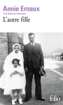 Couverture du livre Autre fille (L') - ERNAUX ANNIE - 9782073016843