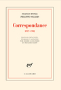 Couverture du livre Correspondance 1957-1982 - SOLLERS PHILIPPE - 9782073025869