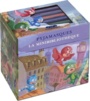 Couverture du livre Minibibliothèque des Pyjamasques (La) Six aventures Pyjamasques - ROMUALD - 9782075109796