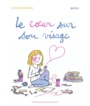Couverture du livre Coeur sur son visage (Le) - Alméras Arnaud - 9782075122856