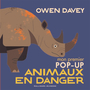 Couverture du livre Mon premier pop-up des animaux en danger - Davey Owen - 9782075163323