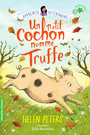 Couverture du livre Jasmine l'apprentie vétérinaire (Tome 1) - Un petit cochon nommé Truffe - Peters Helen - 9782075215411