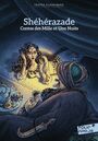 Couverture du livre Shéhérazade : contes des mille et une nuits - Saillard Rémi - 9782075221764