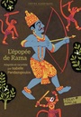Couverture du livre Épopée de Rama (L') (adaptée et racontée) - Pandazopoulos Isabelle - 9782075235891