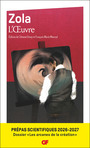 Couverture du livre L'Œuvre - Prépas scientifiques 2026-2027 - Zola Émile - 9782080140210