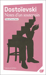 Book cover: Notes d'un souterrain - Dostoïevski Fédor - 9782080144263
