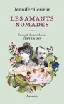 Couverture du livre Amants nomades : Fanny et Robert Louis Stevenson (Les) - LESIEUR JENNIFER - 9782080414700
