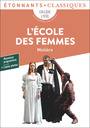 Couverture du livre L'École des femmes - Molière - 9782080436108