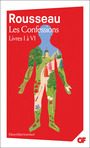 Couverture du livre Les Confessions (Livres I à VI) - ROUSSEAU JEAN-JACQUES - 9782080487384