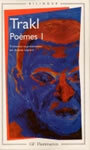 Couverture du livre Poemes I - TRAKL GEORG - 9782080711045
