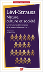 Couverture du livre Nature, culture et société : Les structures élémentaires de la - Lévi-Strauss Claude - 9782081366695