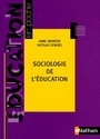 Couverture du livre Sociologie de l'éducation - BARRERE ANNE - 9782091219097