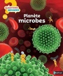 Couverture du livre Planète microbes - Zürcher Muriel - 9782092490914