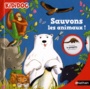 Couverture du livre Sauvons les animaux ! - Kirchner Florian - 9782092581759