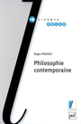 Couverture du livre Philosophie contemporaine - POUIVET ROGER - 9782130568186
