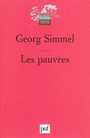 Couverture du livre Les pauvres - SIMMEL GEORG - 9782130589488
