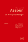 Couverture du livre Métapsychologie (La) - ASSOUN PAUL-LAURENT - 9782130621249