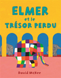 Couverture du livre Elmer et le trésor perdu - MCKEE DAVID - 9782211318228