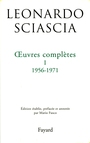 Couverture du livre Oeuvres completes I 1956-1971 - SCIASCIA LEONARDO - 9782213599212