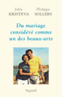 Couverture du livre Du mariage considéré comme un des beaux-arts - SOLLERS PHILIPPE - 9782213685939
