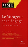 Couverture du livre Voyageur sans bagage - ANOUILH JEAN - 9782218731167