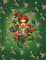 Couverture du livre Carnet Frida (Le) - LACOMBE BENJAMIN - 9782226318343