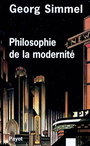 Couverture du livre Philosophie de la modernite - SIMMEL GEORG - 9782228881005