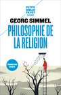 Couverture du livre Philosophie de la religion - SIMMEL GEORG - 9782228916448