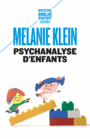 Couverture du livre Psychanalyse d'enfants - KLEIN MELANIE - 9782228917001