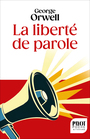 Couverture du livre Liberté de parole (La) - ORWELL GEORGE - 9782228938600