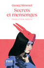 Couverture du livre Secrets et mensonges - SIMMEL GEORG - 9782228941280