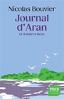 Couverture du livre Journal d'Aran et d'autres lieux : feuilles de route - BOUVIER NICOLAS - 9782228941709