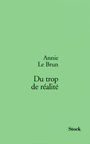Couverture du livre Du trop de realite - LE BRUN ANNIE - 9782234051652