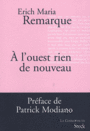 Couverture du livre A l'Ouest rien de nouveau - REMARQUE ERICH MARIA - 9782234062115